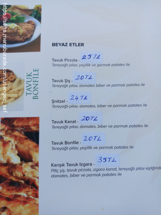 Helya Cafe, Büyükada Menü Fotoğrafı
