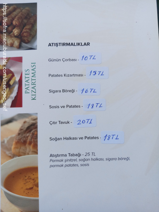 Helya Cafe, Büyükada Menü Fotoğrafı