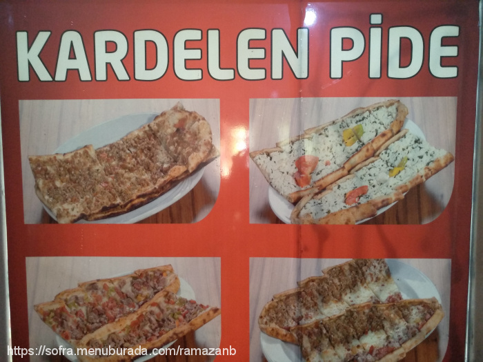 Kardelen Pide Salonu, Konak Menü Fotoğrafı