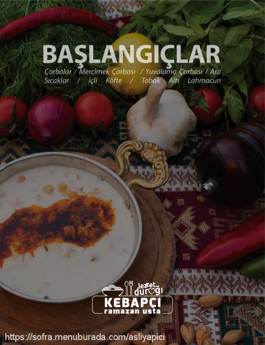 Nira Gurme, Yeni Batı Menü Fotoğrafı