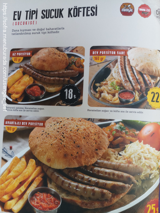 Somunarası, Kadıköy Menü Fotoğrafı