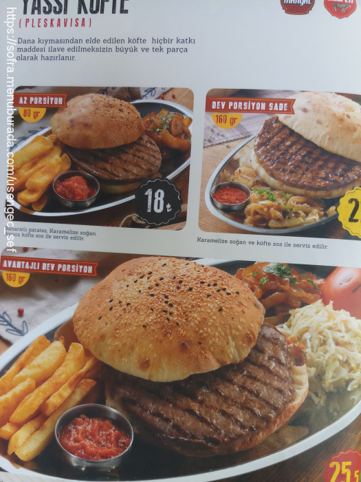 Somunarası, Kadıköy Menü Fotoğrafı