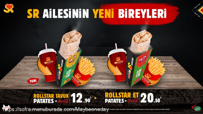 Sr Döner, Elvankent Menü Fotoğrafı