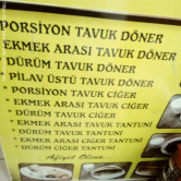 Dönerci Mehmet Usta, Gebze Çarşı  Menü Fotoğrafı Orta