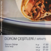 Saray Muhallebicileri, Bahariye  Menü Fotoğrafı Orta