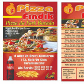 Pizza Fındık, Çağdaşkent  Menü Fotoğrafı Orta