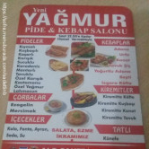 Yeni Yağmur Pide Kebap, Topçu  Menü Fotoğrafı Orta