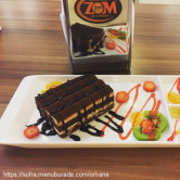 Zom Food Cafe & Restaurant, Kültür (Park Avm)  Menü Fotoğrafı Orta
