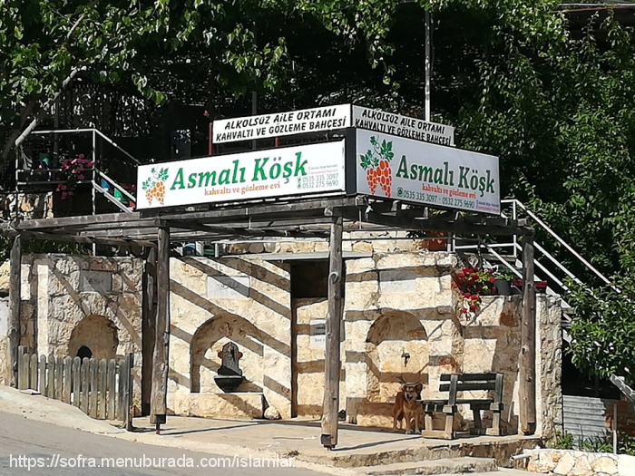 Asmalı Köşk Kahvaltı Gözleme Evi, İslamlar Menü Fotoğrafı