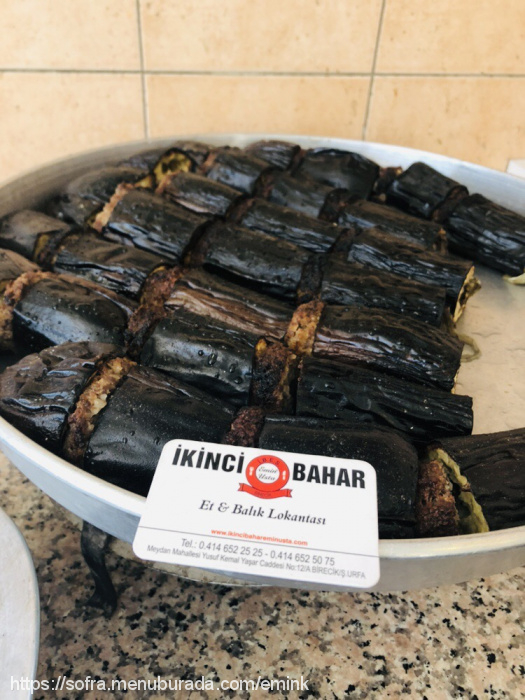 İkinci Bahar Emin Usta, Birecik Merkez Menü Fotoğrafı
