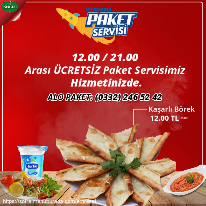 Kışlalı Etliekmek & Izgara Salonu, Mehmet Akif Menü Fotoğrafı