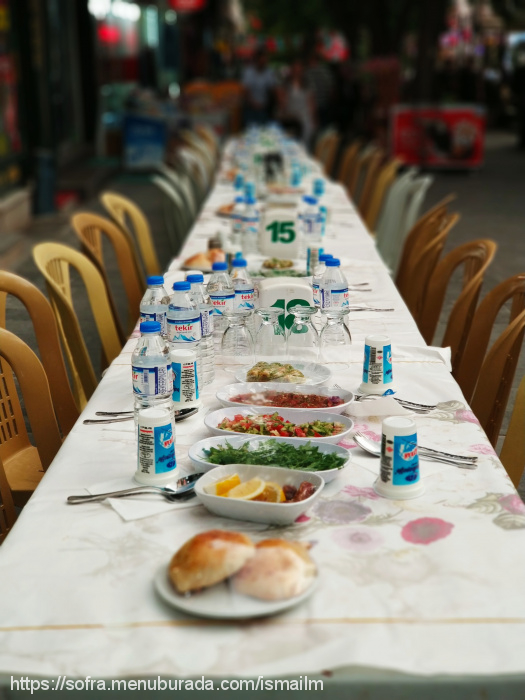 Konyalı Hanedan, Aşağı Kayabaşı Menü Fotoğrafı