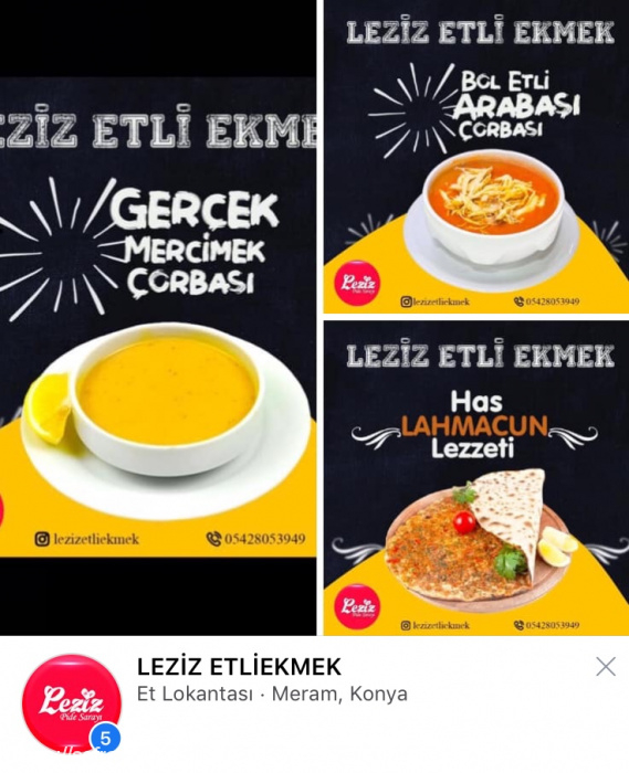 Leziz Etliekmek Sarayı, Gödene Menü Fotoğrafı