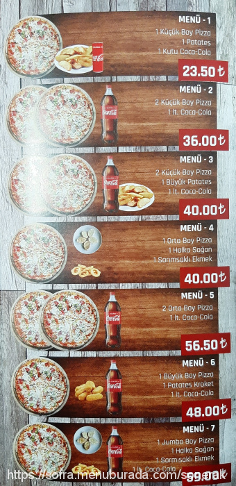 Turtles Pizza, Esat Menü Fotoğrafı