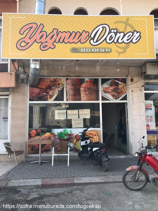 Yağmur Döner & Kebap Salonu, Altınçağ Menü Fotoğrafı