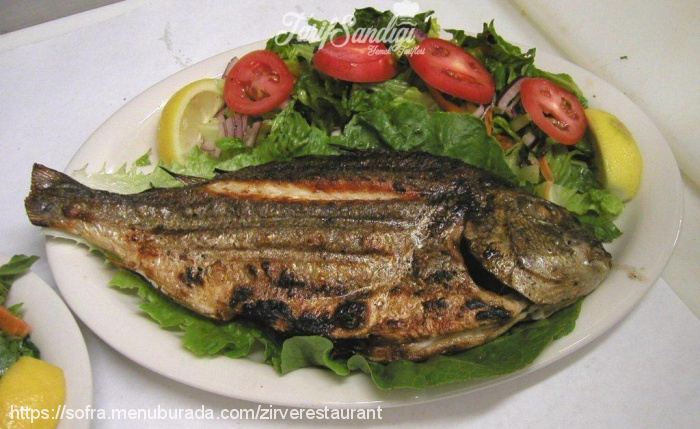 Zirve Restaurant, Tepe Menü Fotoğrafı