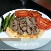 Akhisar Şef Köfte, Bayraklı  Menü Fotoğrafı Orta