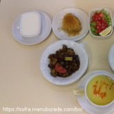 Bol Çorba, Tabaklar  Menü Fotoğrafı Orta