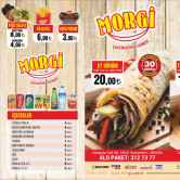Morgi, Hamamönü  Menü Fotoğrafı Orta
