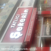 Şekerim Tatlı, Gaziantep Merkez  Menü Fotoğrafı Orta