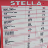 Stella, Polonezköy  Menü Fotoğrafı Orta
