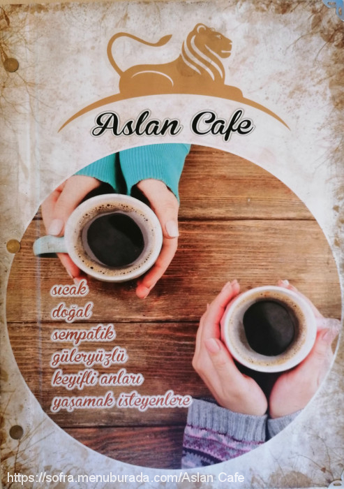 Aslan Cafe, Menemen Menü Fotoğrafı