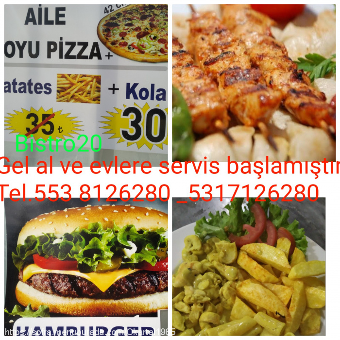 Bistro20, Acıpayam Menü Fotoğrafı