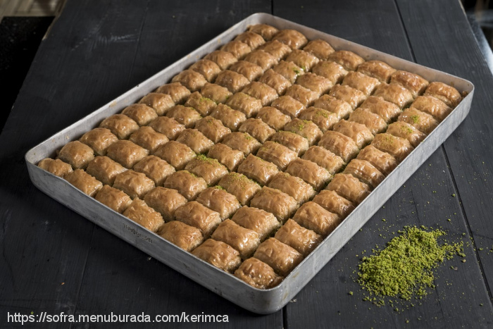 Çetinoğlu Baklava, Yahyalar Menü Fotoğrafı