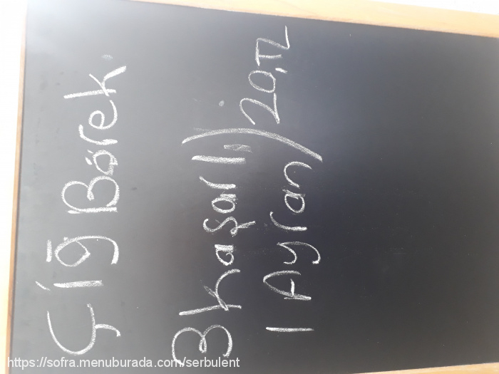 Evin Ana Açma Börek Salonu, Balçova Menü Fotoğrafı