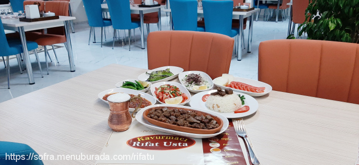 Kavurmacı Rıfat Usta, Elazığ Menü Fotoğrafı
