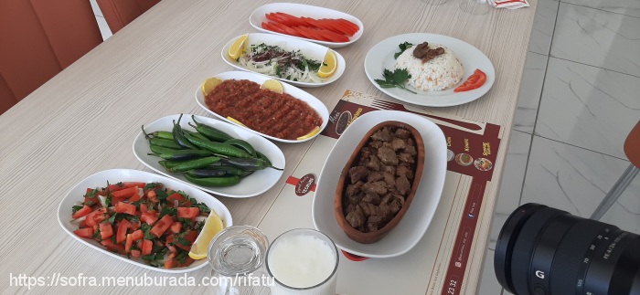 Kavurmacı Rıfat Usta, Elazığ Menü Fotoğrafı