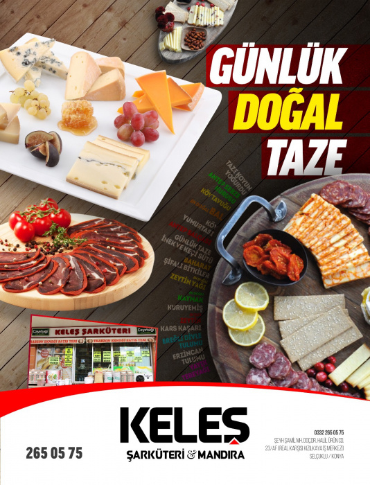 Keleş Şarküteri  Trabzon Ekmeği Satış Yeri, Bosna Menü Fotoğrafı