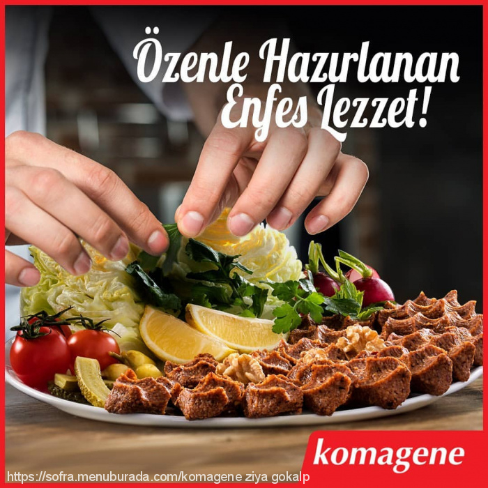 Komagene, Ziyagökalp Menü Fotoğrafı
