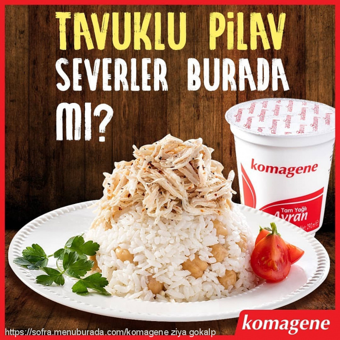 Komagene, Ziyagökalp Menü Fotoğrafı