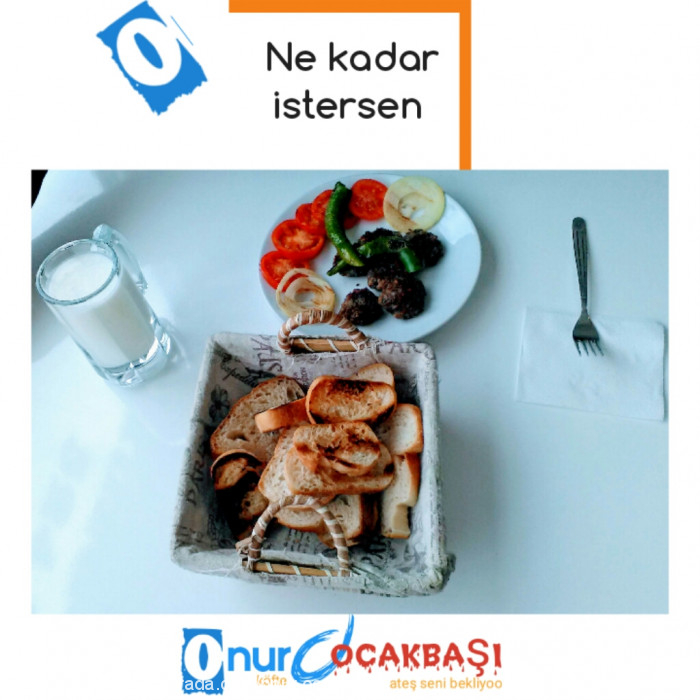 Onur Ocakbaşı, Ünye Menü Fotoğrafı