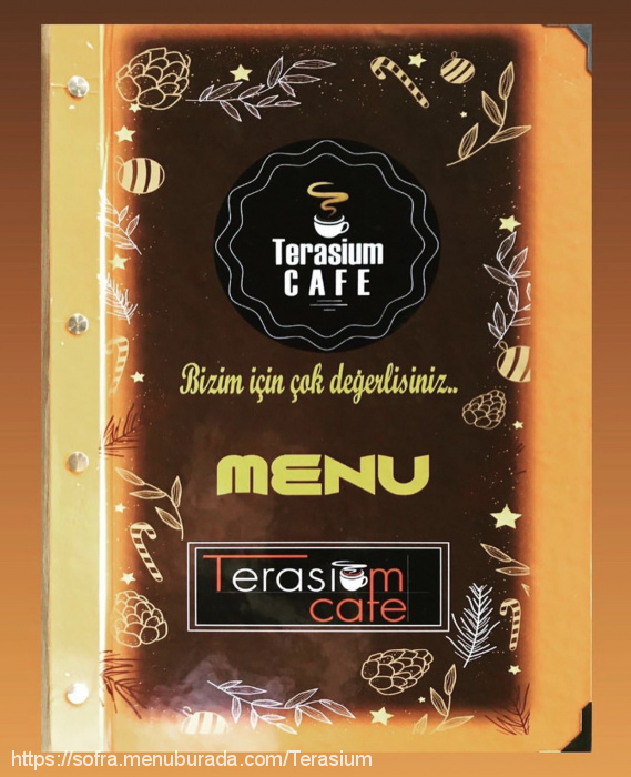 Terasium Cafe, Ortakapı Menü Fotoğrafı