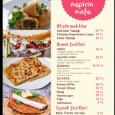 Aspirin Kafe, Karaağaç  Menü Fotoğrafı Orta