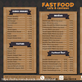 Facefood Canteen, Selçuklu  Menü Fotoğrafı Orta