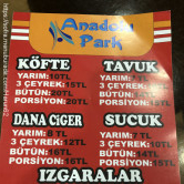 Osmancık Anadolu Park, Osmancık  Menü Fotoğrafı Orta