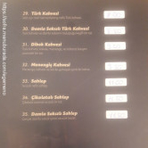 Şahane Teras Cafe, İzmit Çarşı  Menü Fotoğrafı Orta