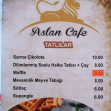Aslan Cafe, Menemen menü fotoğrafı küçük