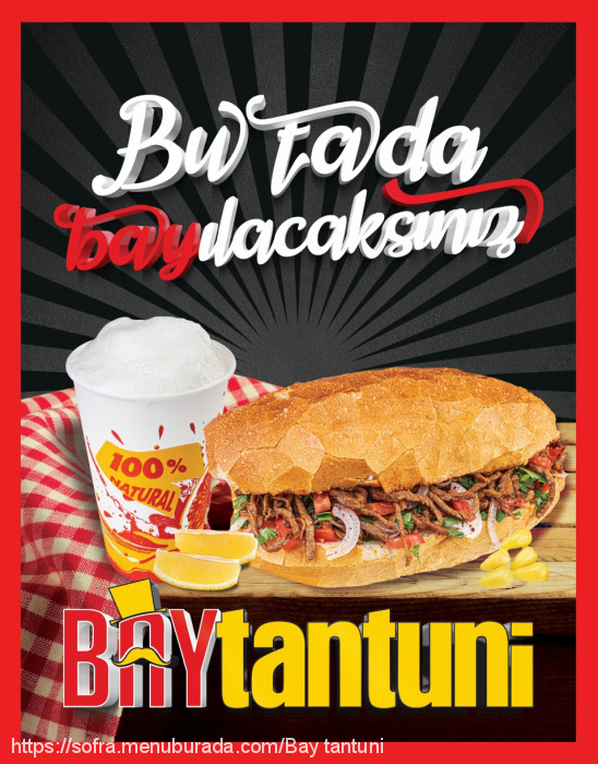 Bay Tantuni Ahl Park, Çorum Merkez (AHL Park) Menü Fotoğrafı
