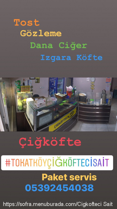 Çiğköfteci Sait, Tokatköy Menü Fotoğrafı