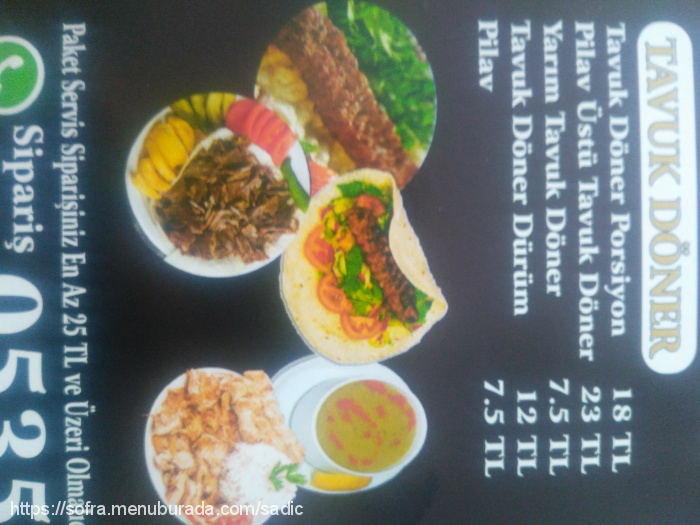 Çıtır Büfe & İskender Kebap Salonu, Reşitpaşa Menü Fotoğrafı