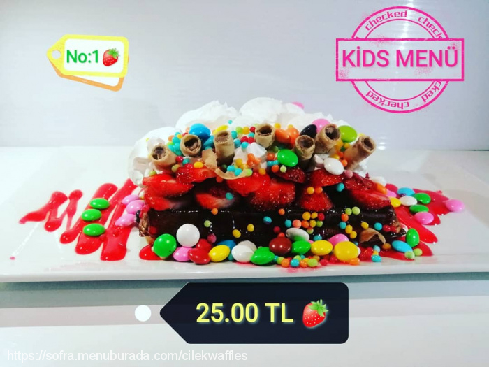 Facefood Wafle Cafe, Altıntop Menü Fotoğrafı