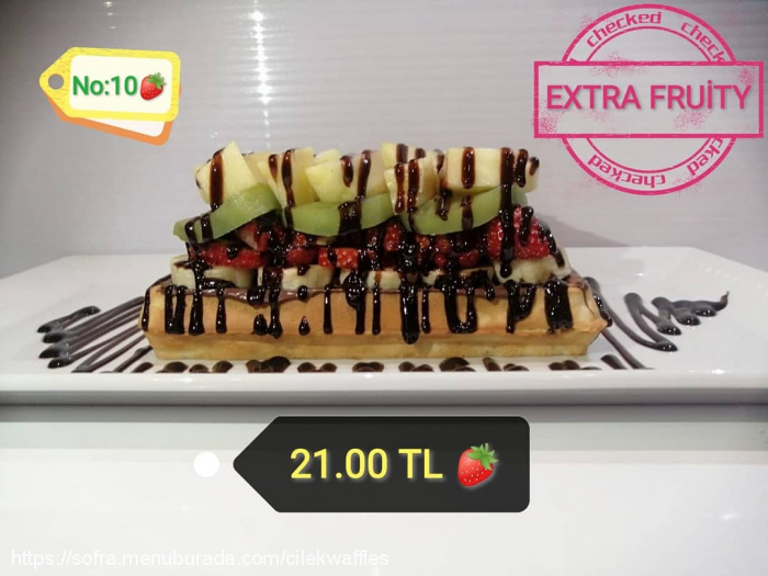 Facefood Wafle Cafe, Altıntop Menü Fotoğrafı