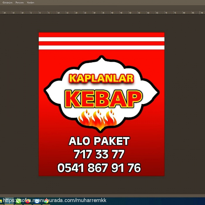 Kaplanlar Lahmacun & Kebap Salonu, Şehit Vedat Kocadallı Menü Fotoğrafı