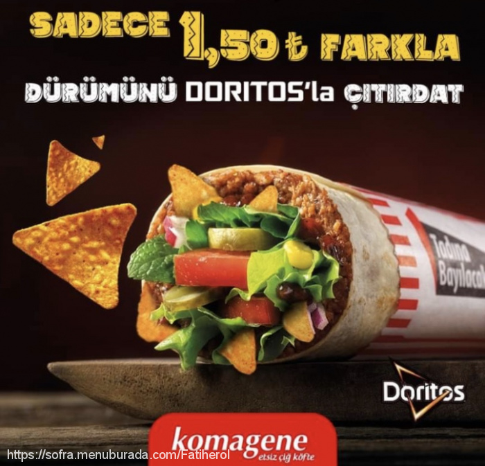 Komagene, Peker Menü Fotoğrafı