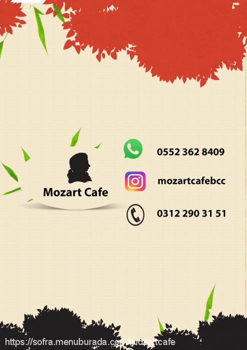 Mozart Cafe, Bilkent (Bilkent Üniversitesi) (1) Menü Fotoğrafı