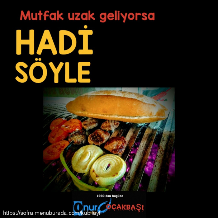 Onur Ocakbaşı, Ünye Menü Fotoğrafı